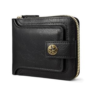 Vintage Leather Wallet for Men with Coin Pocket