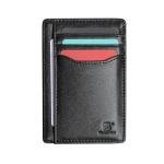 Slim RFID Blocking Leather Wallet for Men