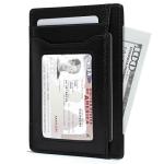 Slim RFID Blocking Leather Wallet for Men