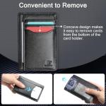Slim RFID Blocking Leather Wallet for Men
