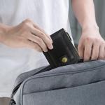Vintage Leather Wallet for Men with Coin Pocket