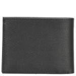 Tommy Hilfiger Black Eton Wallet with Coin Pocket