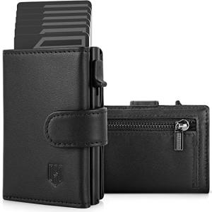Slim RFID Blocking Leather Card Holder Wallet