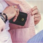 Vintage Leather Wallet for Men with Coin Pocket