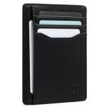 Slim RFID Blocking Leather Wallet for Men
