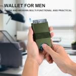 TOYFID Slim RFID Wallet for Men - Minimalist Design
