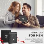 Men's RFID Wallet with Carbon Fiber Design