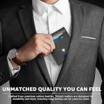 Men's RFID Wallet with Carbon Fiber Design