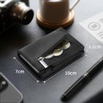 Slim RFID Blocking Wallet for Men - Black