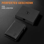 Slim RFID Blocking Wallet for Men - Black
