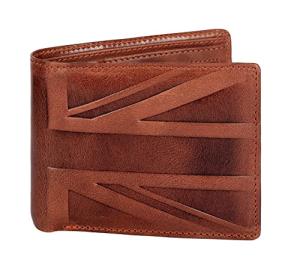 Hudson & James Distressed Leather Men's Wallet