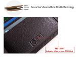 Wedmay Men’s Slim RFID Wallet with Coin Pocket