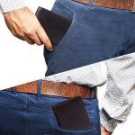 Wedmay Men’s Slim RFID Wallet with Coin Pocket
