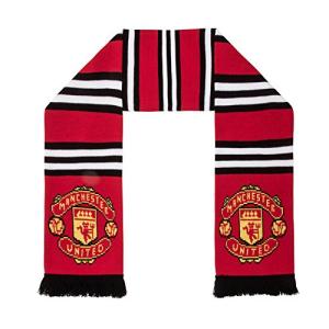Manchester United FC Stripe Bar Scarf Gift