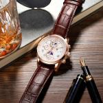 Stylish Waterproof Vintage Men's Chronograph Watch
