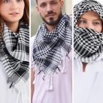 Black and White Shemagh Scarf for Everyone