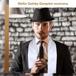 Stylish 1920s White Tassel Scarf for Cosplay