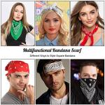 12 Pack Paisley Print Bandana Head Scarves