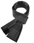 Men’s Merino Wool Winter Scarf - Dark Grey