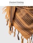 SOLDIER Tactical Desert Shemagh Scarf - Brown