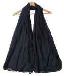 Soft Navy Blue Fashion Scarf for Everyone