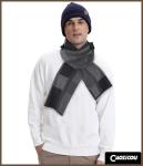Men’s Merino Wool Winter Scarf - Dark Grey