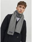 Jack & Jones Grey Knit Scarf for Men