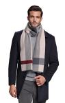 Cozy Cashmere Feel Plaid Wool Scarf