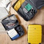 Mustard 3-Piece Lightweight Wheeled Luggage Set