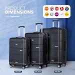 Jetset 3-Piece Hard Shell Luggage Set
