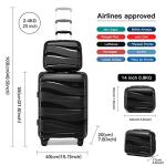 Lightweight 2-Piece Kono Hard Shell Luggage Set