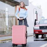 SHOWKOO 3-Piece Expandable Hard Shell Suitcase Set
