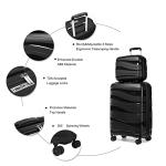 Lightweight 2-Piece Kono Hard Shell Luggage Set