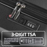 Stylish Hard Shell Luggage Set with Wheels