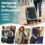 Waterproof Compression Packing Cubes for Travel