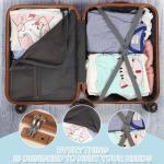 Lightweight ABS Hard Shell Luggage Set - White