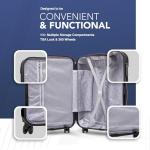 Skywander Lightweight 2-Piece Travel Suitcase Set