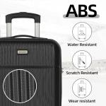 Stylish Hard Shell Luggage Set with Wheels