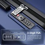 SHOWKOO 5-Piece Lightweight Hardshell Luggage Set