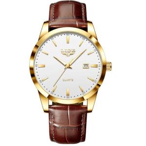 Stylish Vintage Men's Waterproof Leather Watch