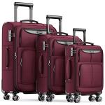 SHOWKOO 3-Piece Lightweight Expandable Luggage Set