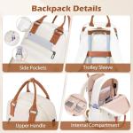 5-Piece COOLIFE Luggage Set with Backpack & Toiletry Bag