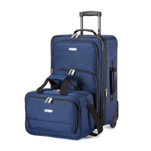 Lightweight Stackable Suitcase and Tote Set
