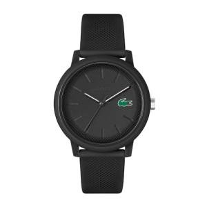 Lacoste Men's Black Silicone Analogue Watch