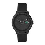 Lacoste Men's Black Silicone Analogue Watch