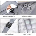 8-Piece Travel Packing Cubes Set in Dark Gray