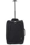Valencia Collection Black Hand Luggage Set of 2