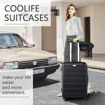 Lightweight Lemon Yellow 3-Piece Hard Shell Suitcase Set