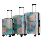 Marble Hardshell Luggage Set of 3 with Wheels