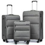 3-Piece British Traveller Lightweight Luggage Set